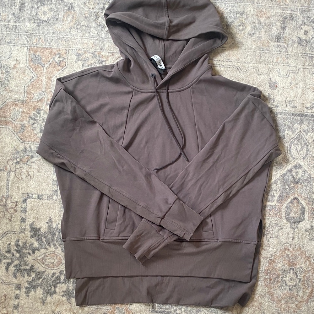 Athleta Brown Hoodie Sweatshirt